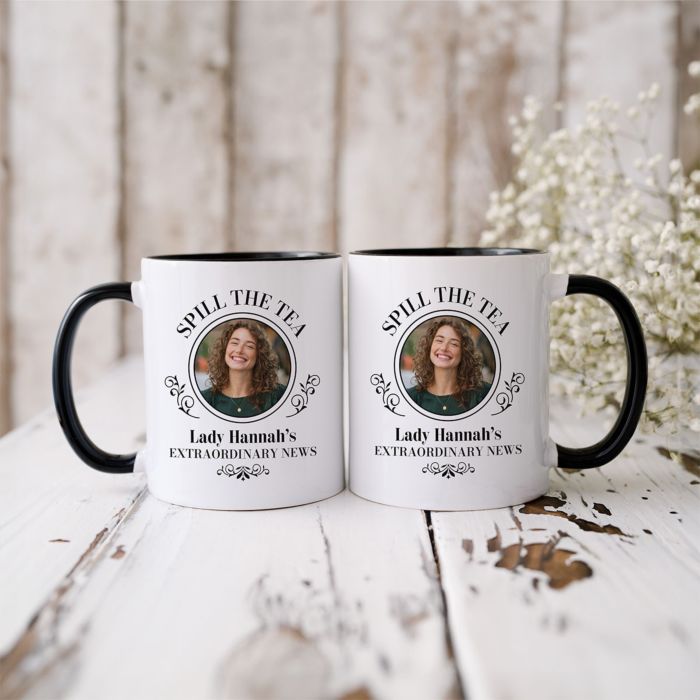 Personalised Spill the Tea Mug