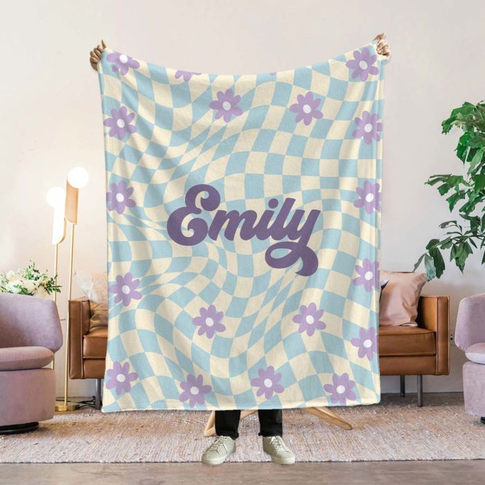 Personalised Retro Blanket